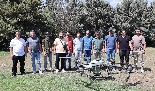 Tarımda İHA Teknolojilerinin Kullanımı Eğitimine Katıldılar