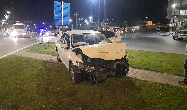 Trafik kazasında 4 kişi yaralandı