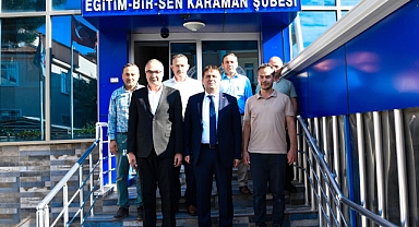 Vali Sarıibrahim'ten Memur-Sen il Temsilciliğine ziyaret