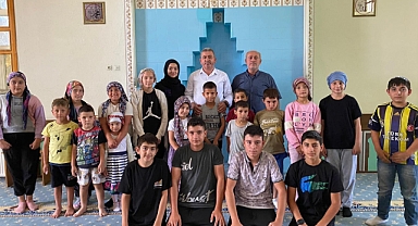 Yeşildaş, Yaz Kur'an Kurslarını ziyaret etti