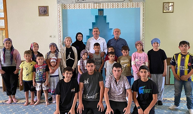Yeşildaş, Yaz Kur'an Kurslarını ziyaret etti