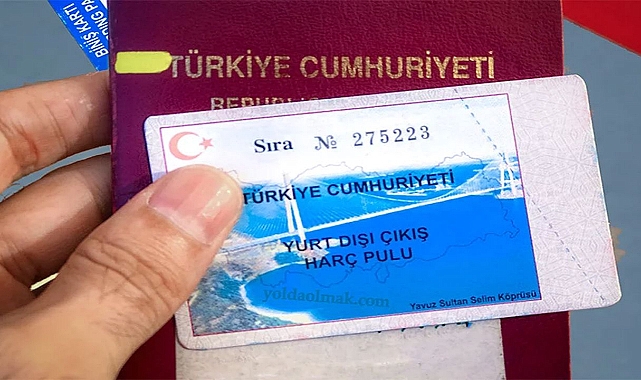Yurt dışı çıkış harcı 500 TL oldu