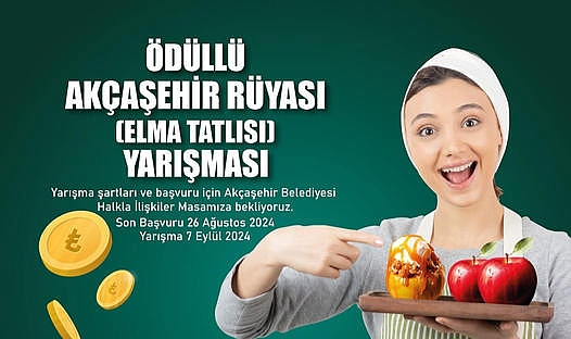 Akçaşehir'de "Akçaşehir Rüyası Yarışması" düzenlenecek