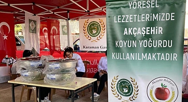 Akçaşehir Koyun Yoğurdu Gastronomi Festivalinde