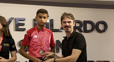 Bilardo U-17 Türkiye Şampiyonasında Türkiye 3.sü oldu