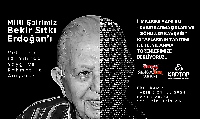 Bugün Günlerden Bekir Sıtkı Erdoğan!