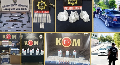 Karaman'da bir haftada 109 araç trafikten men edildi