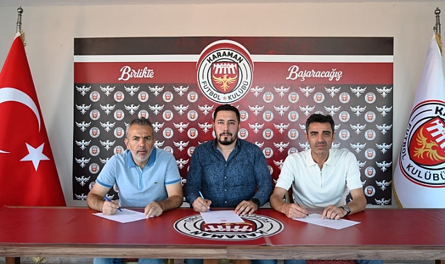 Karaman FK'da Teknik Direktör Yıldırım ve Futbol Direktörü Nas imzayı attı