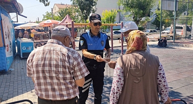 Karaman Polisi, Pazardaki Vatandaşı Bilgilendirdi