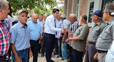 Kaymakam Erdoğan, köylüyle buluşmayı sürdürüyor