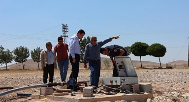 Kaymakam Ünlü, Saray Köyünde İçme Suyu şebekesini inceledi