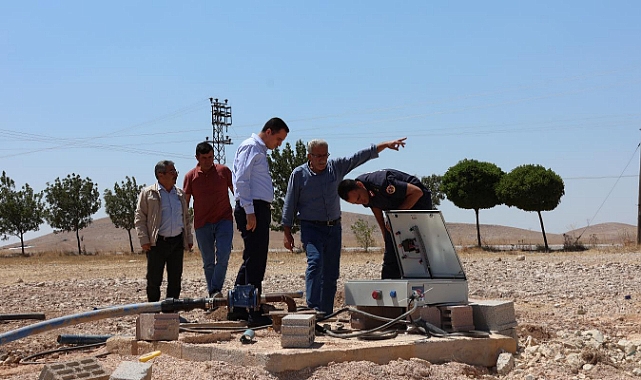 Kaymakam Ünlü, Saray Köyünde İçme Suyu şebekesini inceledi