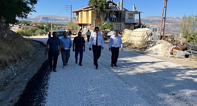 Kazancı - Pınarönü Köy Yolu 2. Kat Asfalt Çalışması başladı