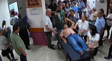 Muayene sırası beklerken kalbi duran hasta doktorların müdahalesiyle kurtarıldı