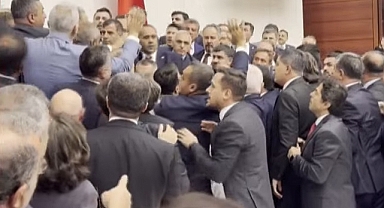 TBMM, Can Atalay İçin Toplandı, Milletvekilleri Birbirine Girdi! Karaman Milletvekillerinin Kavgayı Yatıştırma Çabası 