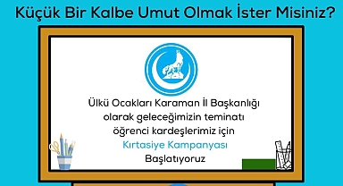Ülkü Ocakları, ihtiyaç sahibi öğrenciler için kolları sıvadı