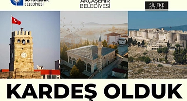Akçaşehir Belediyesi, Antalya Büyükşehir Belediyesi ve Silifke Belediyesi ile "Kardeş Belediye" oldu