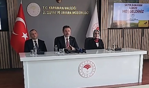 Bakan Yumaklı: "22 Yılda Karaman'a yapılan yatırımların toplamı 60 Milyar Lira"