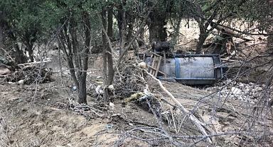 Başyayla’da Şiddetli Yağış Ekili Alanlara Zarar Verdi