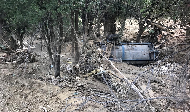 Başyayla’da Şiddetli Yağış Ekili Alanlara Zarar Verdi