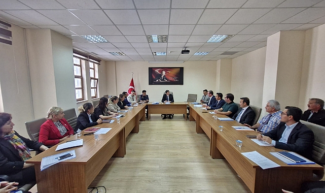 Ermenek'te İlçe İdare Şube Başkanları Toplantısı Yapıldı