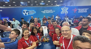 Ermenekli Öğrenciler Teknofest’te