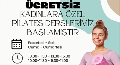 Gençlik ve Spor İl Müdürlüğü'nden ücretsiz yüzme ve pilates kursu