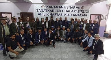 Karaman'da Ahilik Haftası Törenle Kutlandı