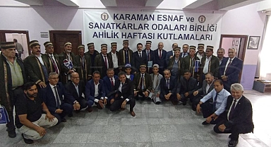 Karaman'da Ahilik Haftası Törenle Kutlandı