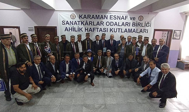 Karaman'da Ahilik Haftası Törenle Kutlandı