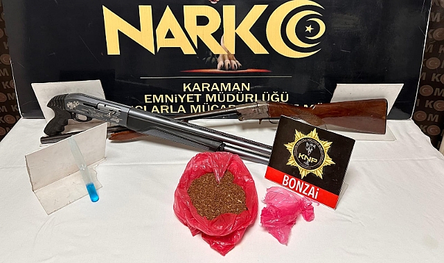 Karaman'da çeşitli suçlardan aranan 20 şüpheli yakalandı