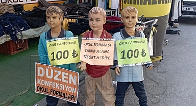 Karaman'da Okul Kıyafeti Hareketliliği