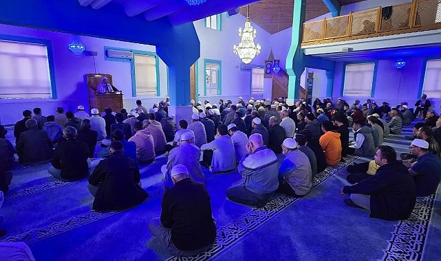 Karaman'da sabah namazı programı düzenlendi