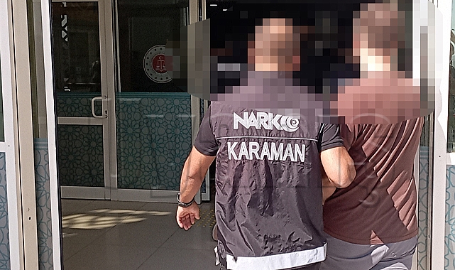 Karaman'daki uyuşturucu operasyonunda 3 şüpheli yakalandı
