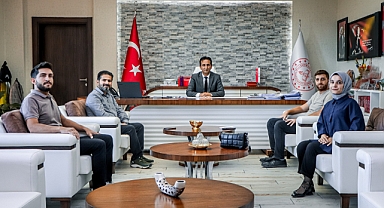 Karaman Millî Eğitim Müdürü Çalışkan’ı ziyaret ettiler