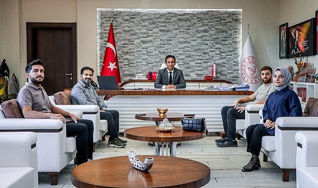 Karaman Millî Eğitim Müdürü Çalışkan’ı ziyaret ettiler