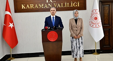 Karaman Valisi Mehmet Fatih Çiçekli görevine başladı