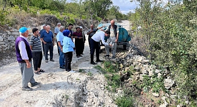 Kaymakam Erdoğan GES ve içme suyu projelerini inceledi