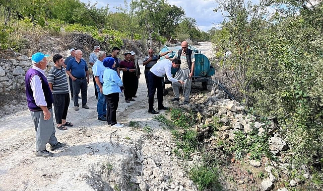 Kaymakam Erdoğan GES ve içme suyu projelerini inceledi
