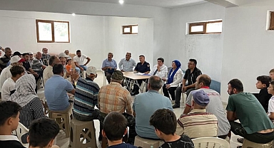 Kaymakam Erdoğan Yeşilköy'ü ziyaret etti