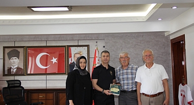 Kent Konseyi Heyeti Emniyet Müdürü Turhan'ı Ziyaret Etti