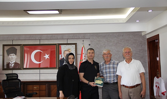Kent Konseyi Heyeti Emniyet Müdürü Turhan'ı Ziyaret Etti