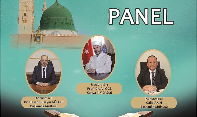 "Peygamberimiz ve Şahsiyet İnşası" Paneli düzenlenecek
