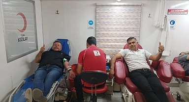 Sanayi Esnafından Kan Bağışına Destek