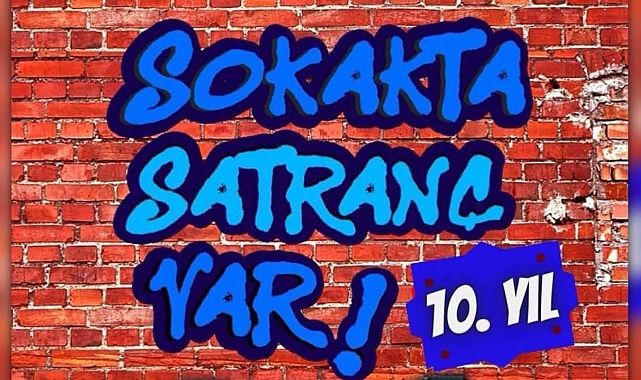 Sokakta satranç var etkinliği düzenlenecek