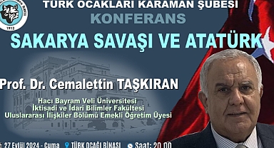 Türk Ocakları Karaman Şubesi'nden konferansa davet