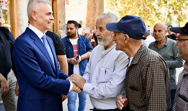Vali Çiçekli vatandaşla buluştu