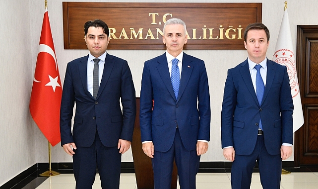 Vali Çiçekli'ye hayırlı olsun ziyareti