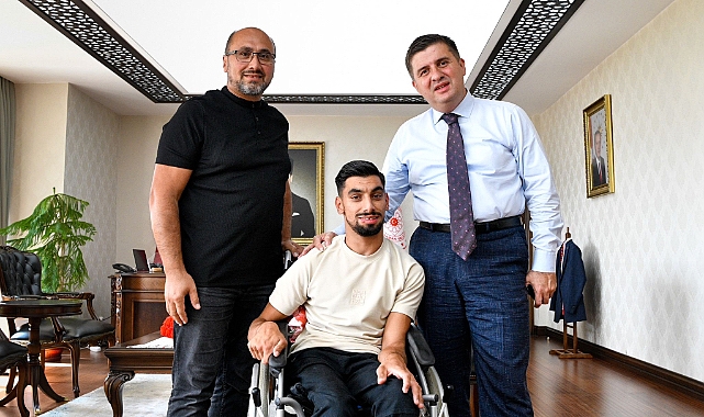Vali Sarıibrahim’in  Özel Misafiri:Akif Andal