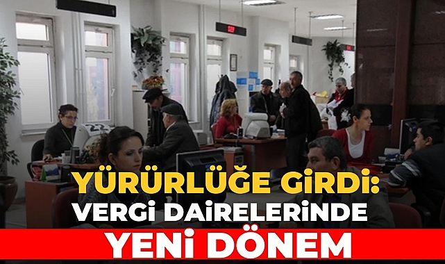 Vergi Dairesi Başkanlıkları "Defterdarlığa" Dönüştü